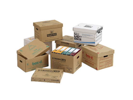 Bespoke storage cardboard box manufacturer